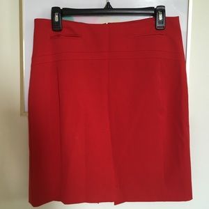 Express red pencil skirt